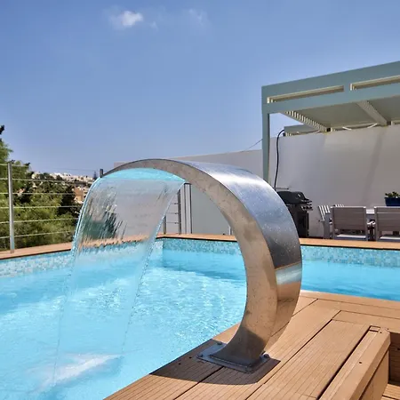 Blu - Family With Indoor Heated Pool, Sauna And Games Villa Mellieħa