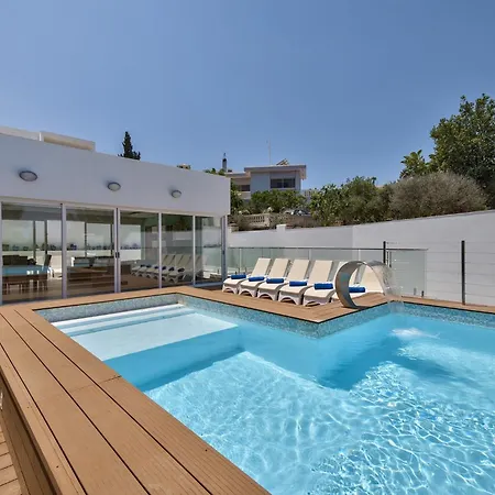 Blu - Family With Indoor Heated Pool, Sauna And Games Vila *