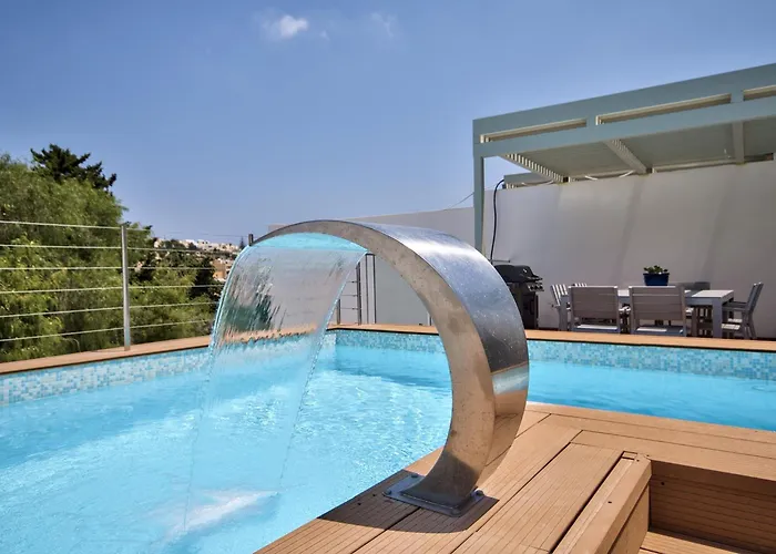 Blu - Family With Indoor Heated Pool, Sauna And Games Villa Mellieha